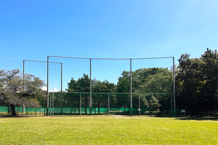 北習志野近隣公園が防球ネット